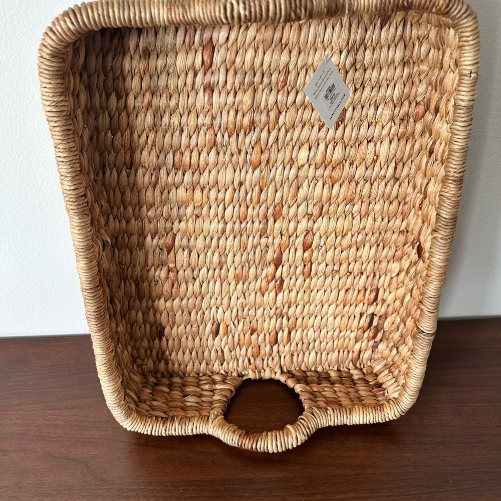 Sur La Table Woven Rectangular Basket